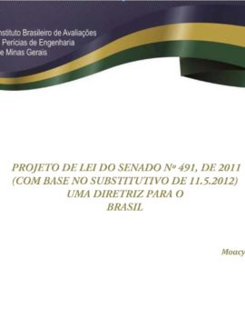 PROJETO DE LEI DO SENADO Nº 491, DE 2011