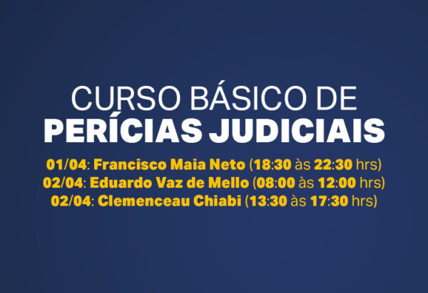 CURSO BÁSICO DE PERÍCIA JUDICIAL